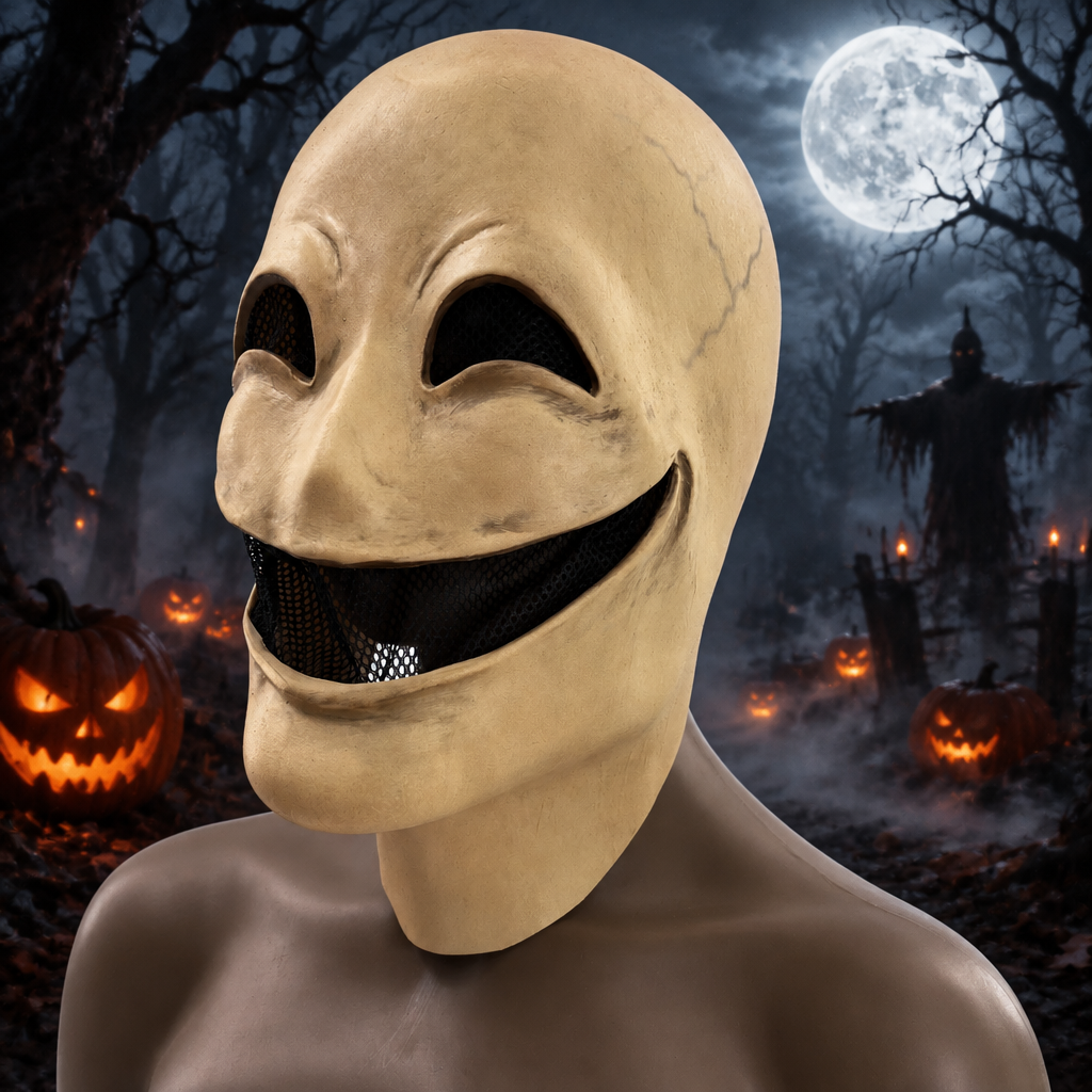 Masque Sourire Inquiétant – Latex