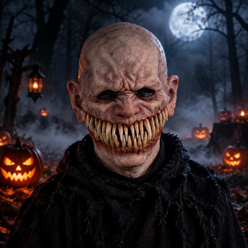 Masque Démon Grande Dentition – Latex