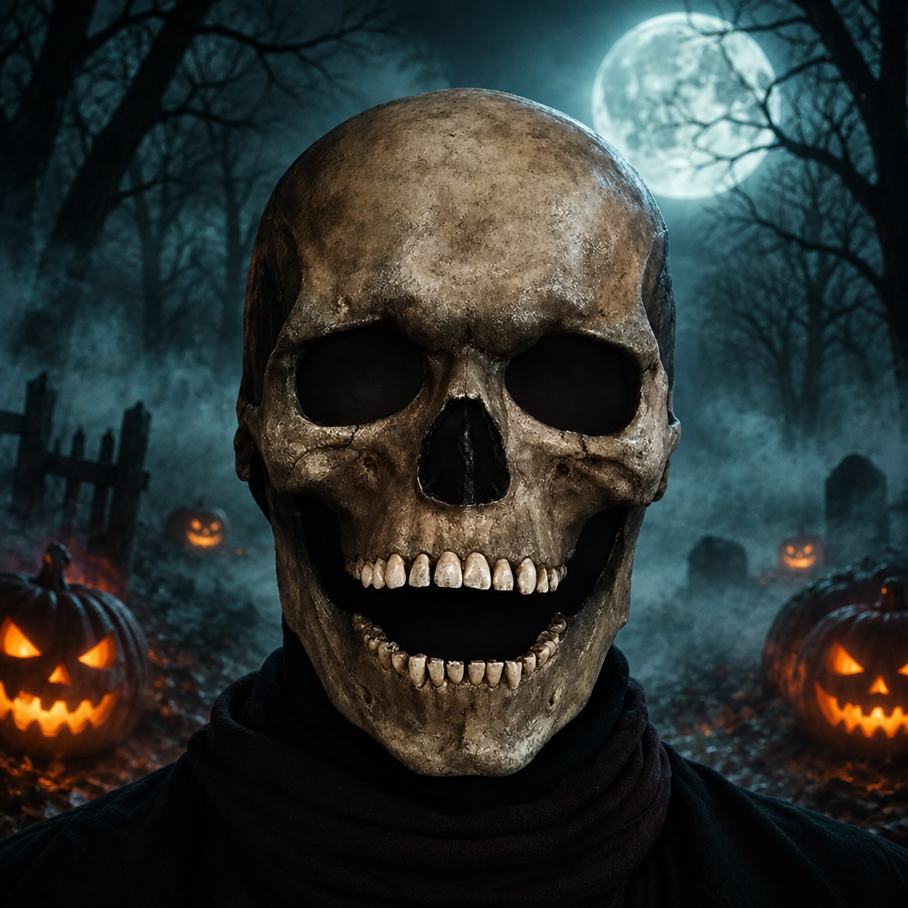 Masque Tête de Mort Réaliste – Latex