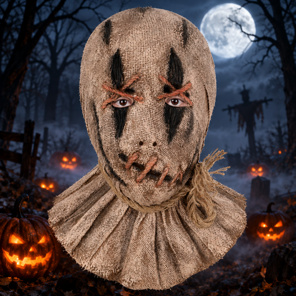Masque Épouvantail Horreur – 6 Modèles